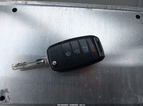 KNADM4A32G6637675 2016 KIA RIO Blue Dashboard view
