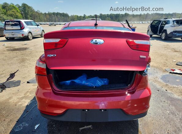 KNADM4A34H6061959 2017 KIA RIO Red 