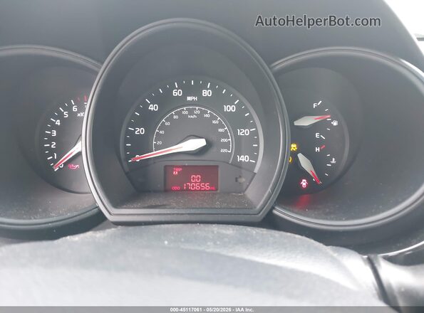 KNADM4A35G6586334 2016 KIA RIO Silver Вид задніх сидінь