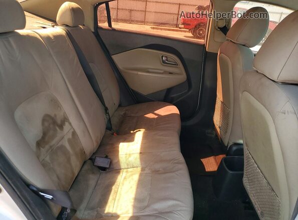 KNADM4A37G6540665 2016 KIA RIO Silver Widok tylnych siedzeń