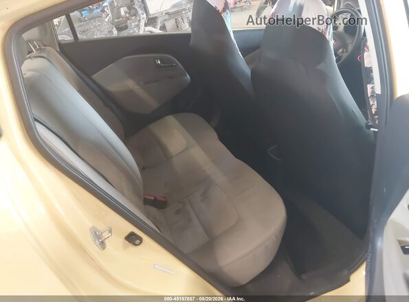KNADM4A39G6547035 2016 KIA RIO Yellow VIN კოდის სტიკერის ხედი