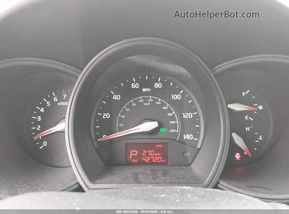 KNADM4A39G6589771 2016 KIA RIO Blue Vista de los asientos traseros