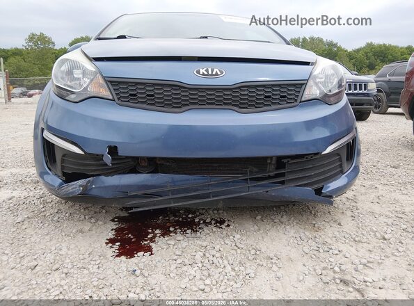 KNADM4A39G6589771 2016 KIA RIO Blue Vista frontal