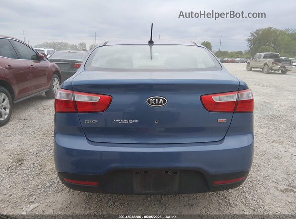 KNADM4A39G6589771 2016 KIA RIO Blue 