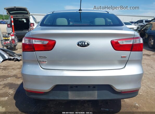 KNADM4A39H6062069 2017 KIA RIO Silver 