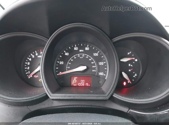 KNADM4A3XG6678992 2016 KIA RIO Silver Հետևի նստատեղերի տեսք
