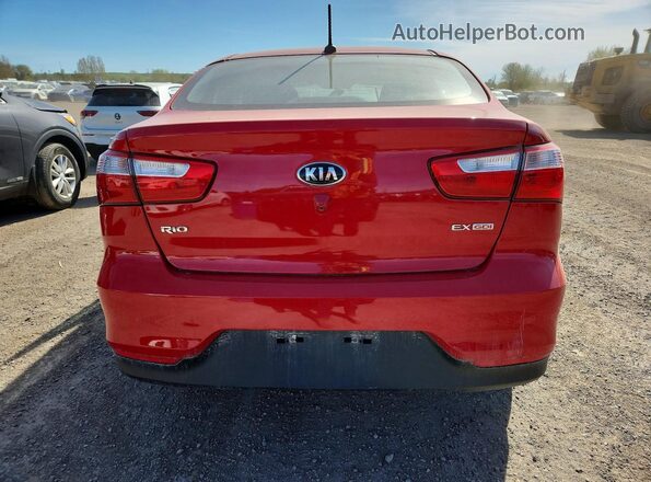 KNADN4A39H6104513 2017 KIA RIO Red 
