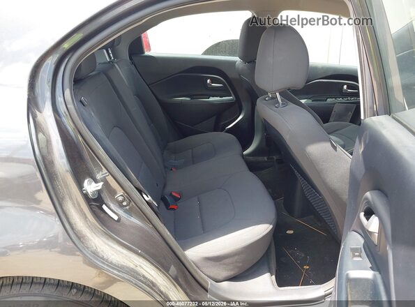 KNADN5A3XG6668143 2016 KIA RIO Gray Vista de la etiqueta del VIN
