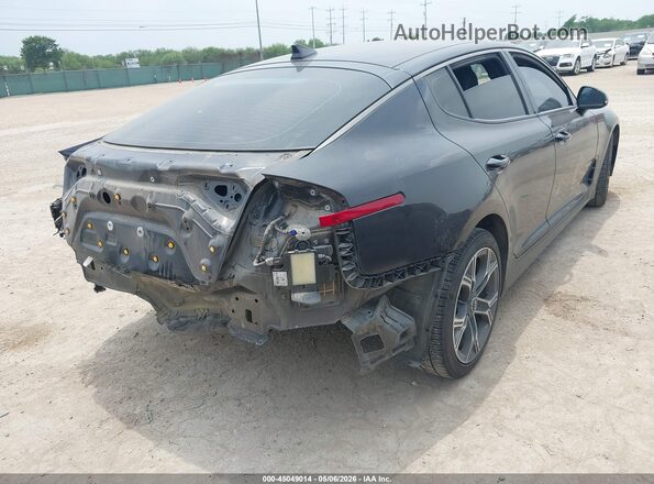 KNAE15LA2M6090224 2021 KIA STINGER Black უკანა მარჯვენა