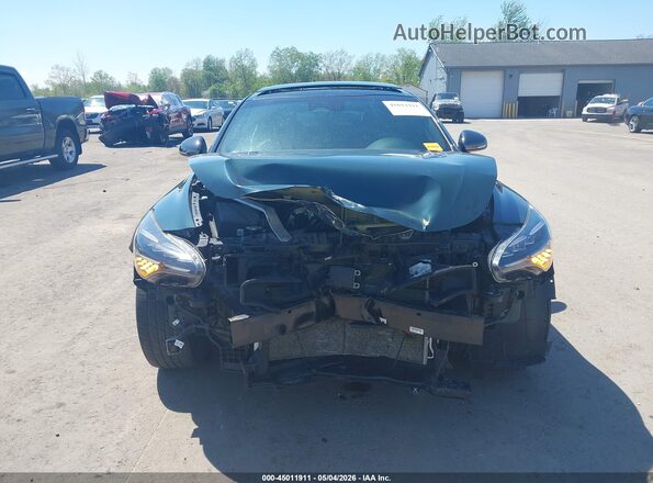 KNAE35LD4P6130103 2023 KIA STINGER Green Widok wnętrza z tyłu