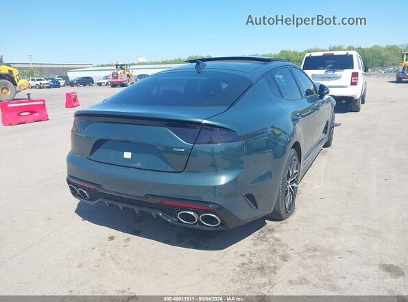 KNAE35LD4P6130103 2023 KIA STINGER Green Tył prawy