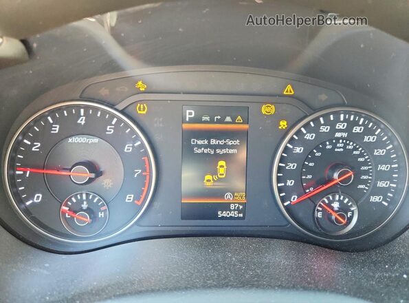 KNAE35LD8P6137961 2023 KIA STINGER Gray Widok zestawu wskaźników