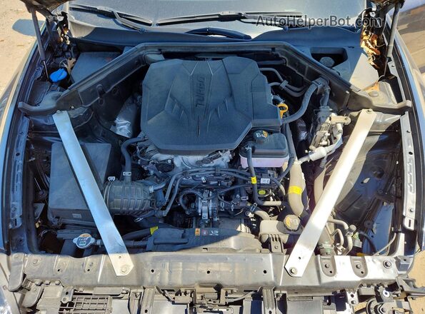 KNAE35LD8P6137961 2023 KIA STINGER Gray Widok wnętrza z tyłu