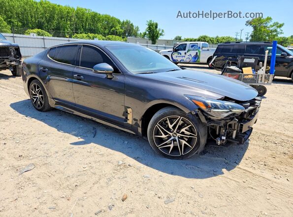 KNAE35LD8P6137961 2023 KIA STINGER Gray Przód prawy