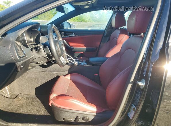 KNAE35LDXP6136925 2023 KIA STINGER Black Vista interior delantera