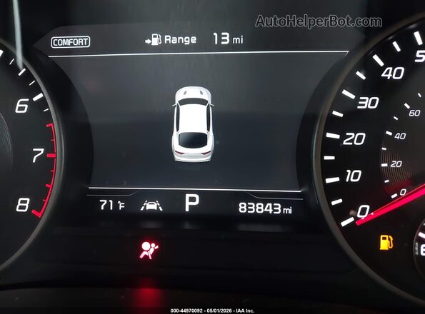 KNAE45LC3L6076209 2020 KIA STINGER Gray 