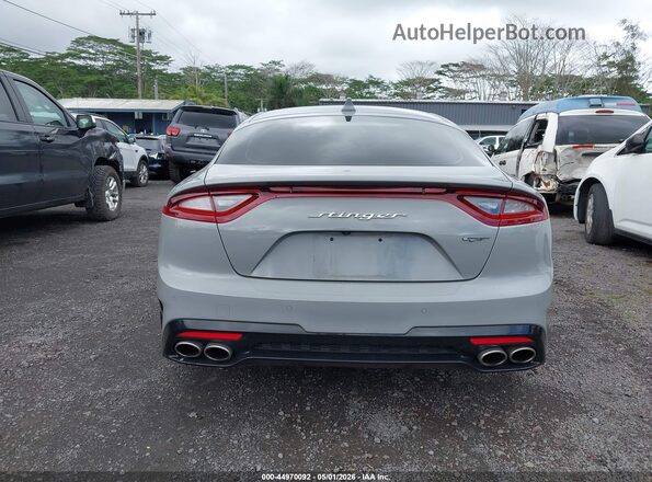 KNAE45LC3L6076209 2020 KIA STINGER Gray 