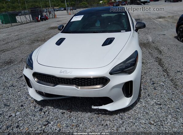 KNAE45LC6N6113031 2022 KIA STINGER White 