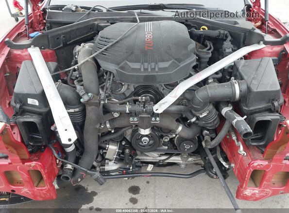 KNAE55LC3J6017817 2018 KIA STINGER Red Rear view