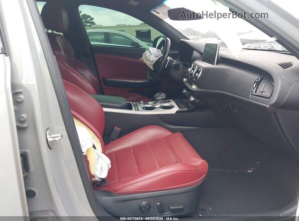 KNAE55LC5M6087646 2021 KIA STINGER Серый Вид салона спереди