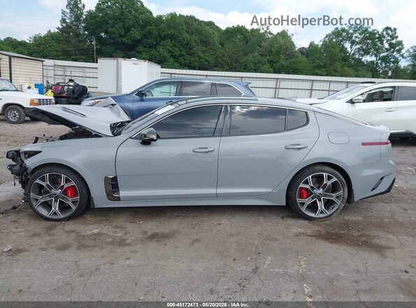 KNAE55LC5M6087646 2021 KIA STINGER Серый Панорамный вид салона 360°