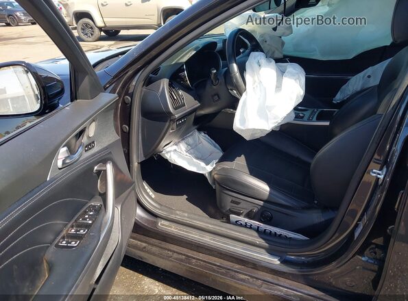 KNAE55LC5P6135375 2023 KIA STINGER Black Սալոնի դիմացի տեսք