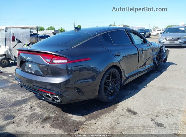 KNAE55LC5P6135375 2023 KIA STINGER Black Հետևի աջ
