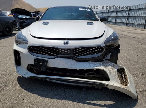 KNAE55LC7L6073696 2020 KIA STINGER White Widok z przodu