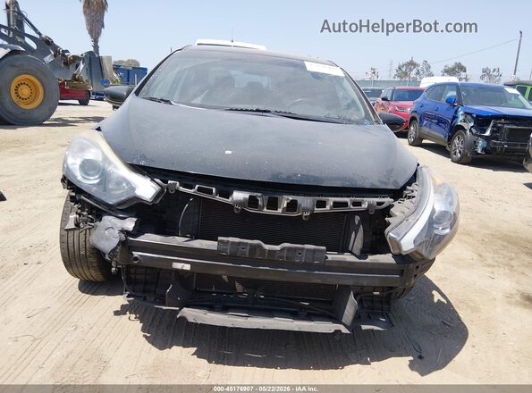 KNAFK4A63G5544128 2016 KIA FORTE Black 