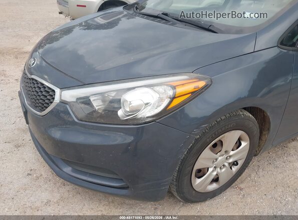 KNAFK4A69G5495288 2016 KIA FORTE Blue Vista frontal