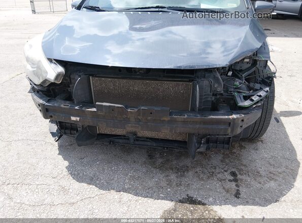 KNAFK4A6XG5569592 2016 KIA FORTE Gray Front view