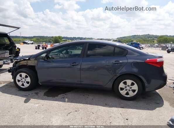 KNAFK4A6XG5569592 2016 KIA FORTE Gray 