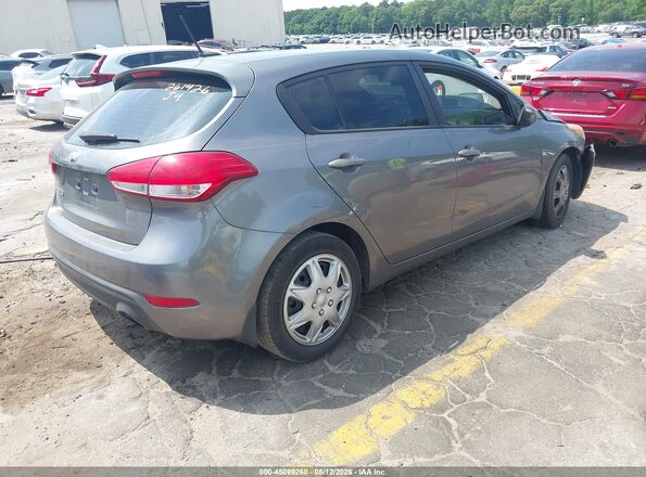 KNAFK5A81G5541378 2016 KIA FORTE Gray Tył prawy