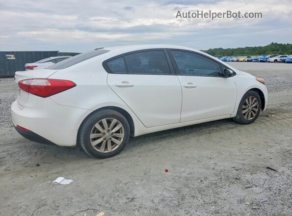 KNAFX4A64G5584252 2016 KIA FORTE White 