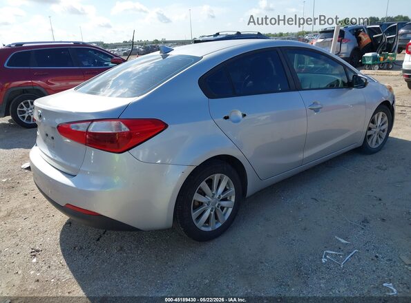 KNAFX4A64G5608775 2016 KIA FORTE Silver 