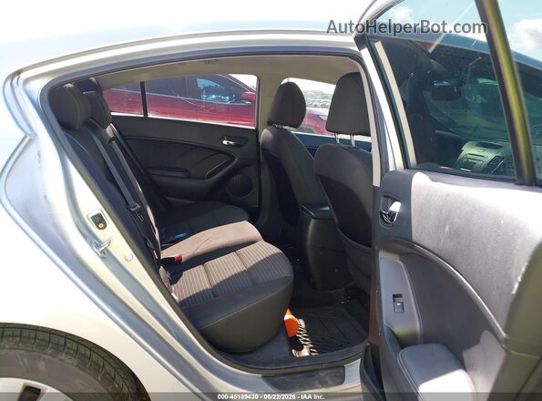 KNAFX4A64G5608775 2016 KIA FORTE Silver 