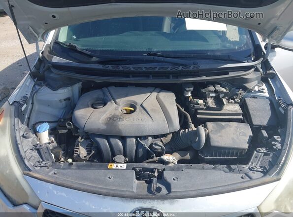 KNAFX4A64G5608775 2016 KIA FORTE Silver 