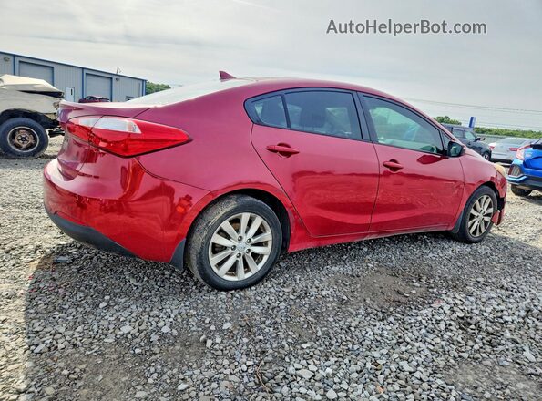 KNAFX4A66G5468938 2016 KIA FORTE Maroon Հետևի աջ