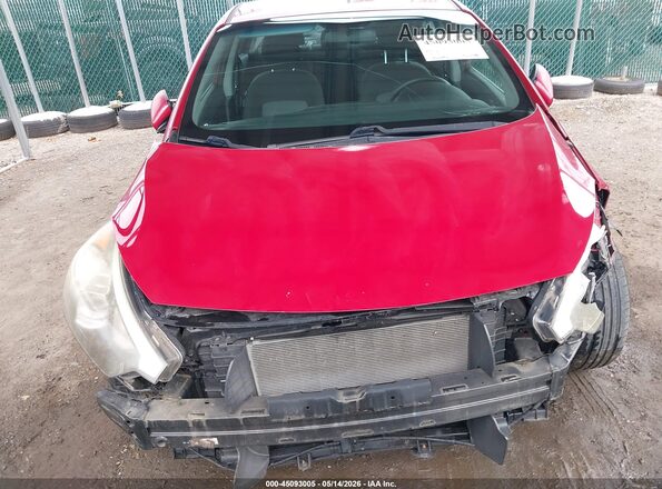 KNAFX4A6XG5527067 2016 KIA FORTE Red წინა ხედი