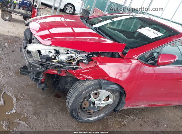 KNAFX4A6XG5527067 2016 KIA FORTE Red 