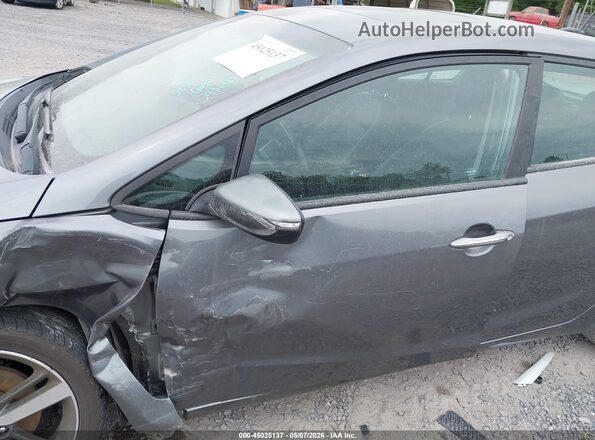 KNAFX5A86H5676018 2017 KIA FORTE Black 