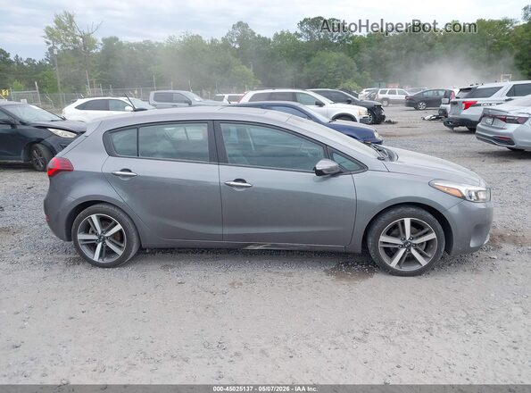KNAFX5A86H5676018 2017 KIA FORTE Black 