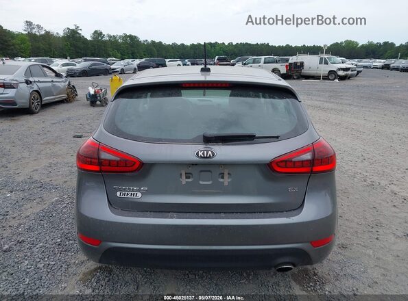 KNAFX5A86H5676018 2017 KIA FORTE Black 