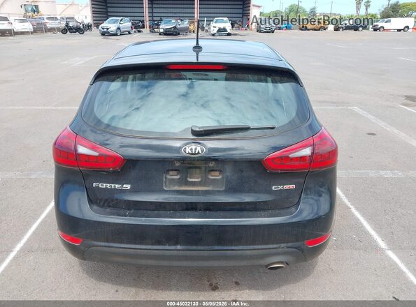 KNAFX5A87G5601276 2016 KIA FORTE Black 
