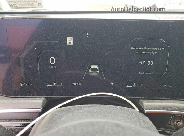 KNAG34J75S5331300 2025 KIA K5 White Vista del cuadro de instrumentos