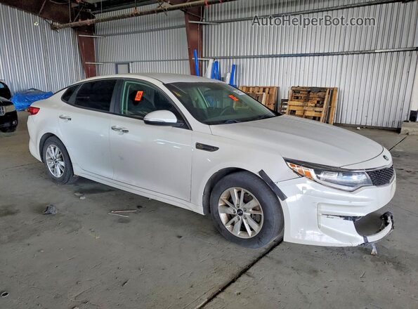 KNAGT4L33G5100977 2016 KIA OPTIMA White 