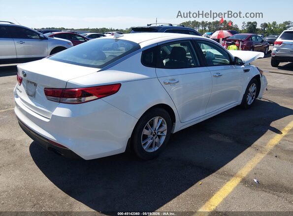 KNAGT4L36G5091014 2016 KIA OPTIMA White Հետևի աջ