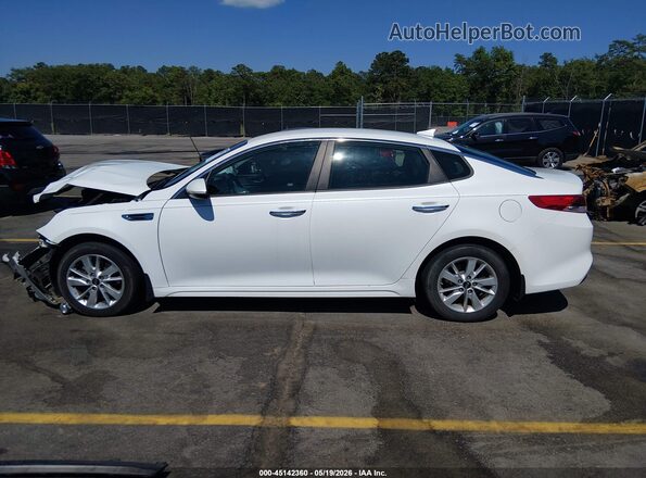 KNAGT4L36G5091014 2016 KIA OPTIMA White 