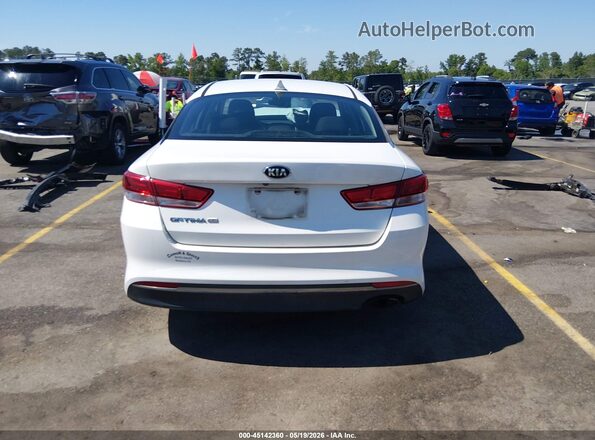KNAGT4L36G5091014 2016 KIA OPTIMA White 