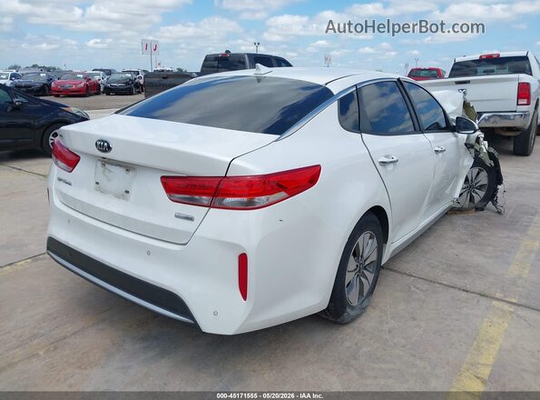 KNAGT4LC0H5008517 2017 KIA OPTIMA HYBRID White Rear right